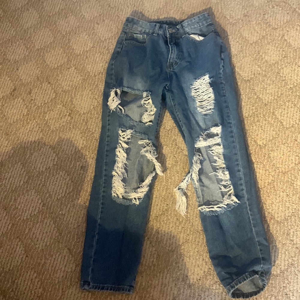 SHIEN curvy fit mom jeans